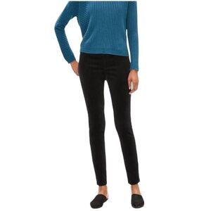 Eileen Fisher organic cotton tencel corduroy leggings size M excellent condition